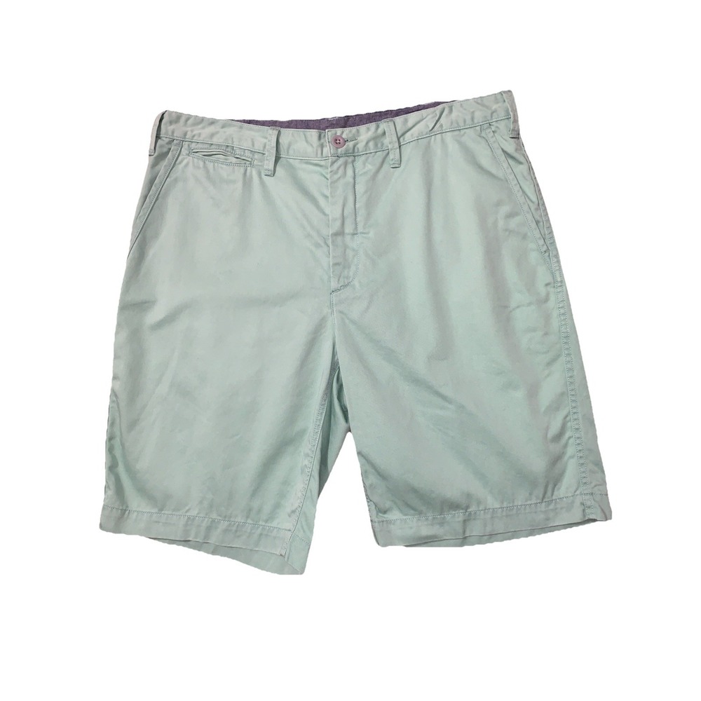 Polo Ralph Lauren Shorts Relaxed Fit Mint Green Cotton Pony Logo Preppy Mens 36